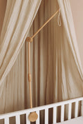 Wooden baby mobile arm