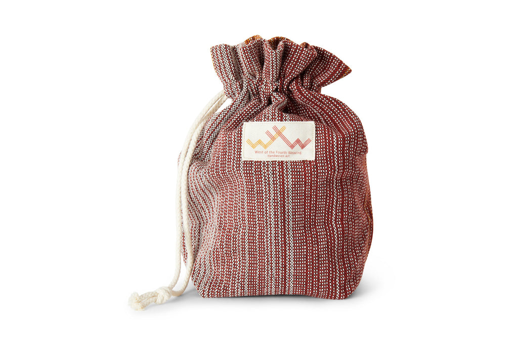 West of 4th X CUBOS Handwoven bag