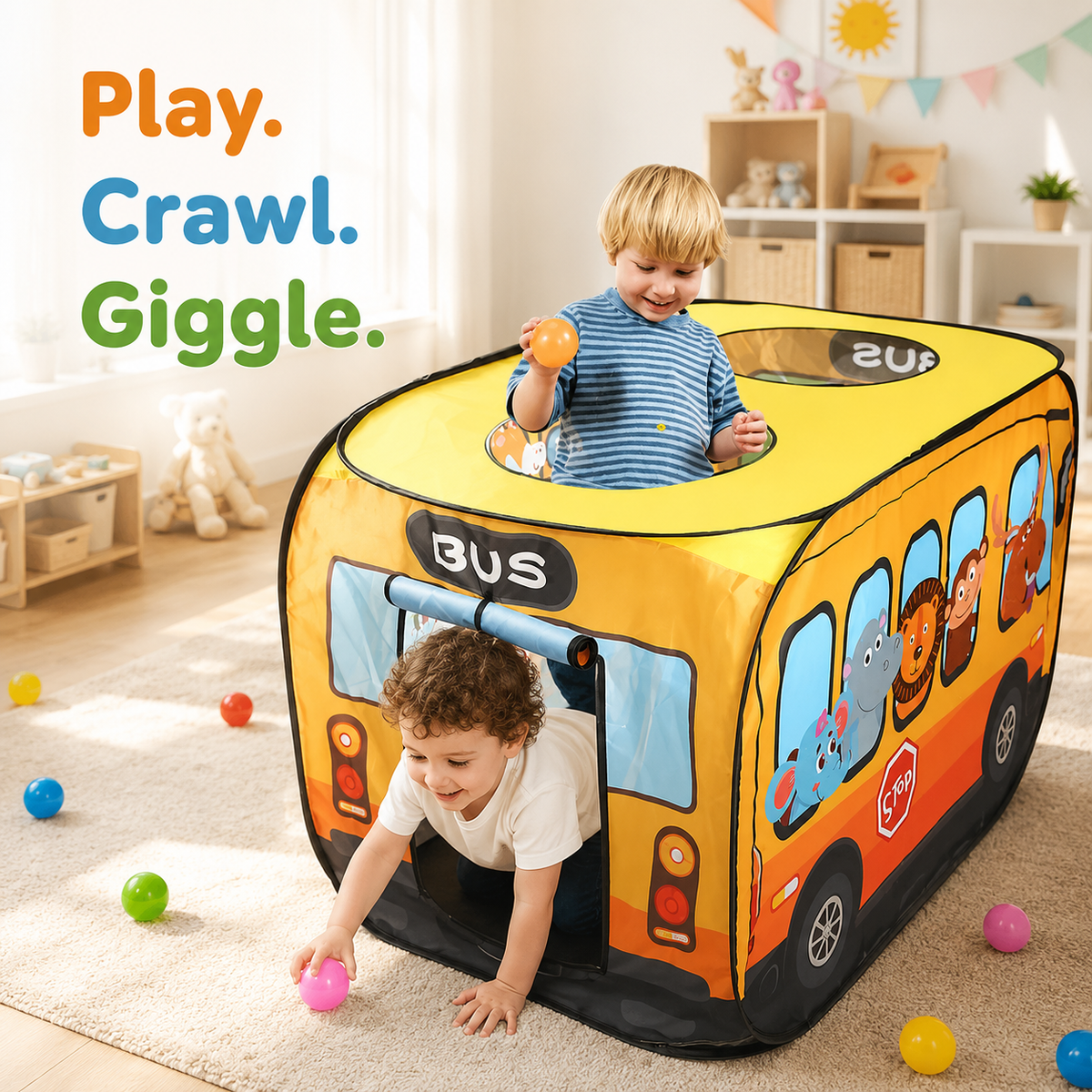 Play Tent Pop Up "Bus"