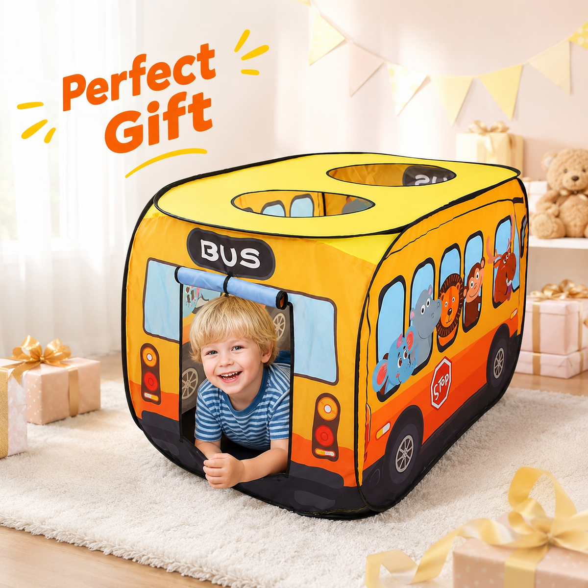 Play Tent Pop Up "Bus"