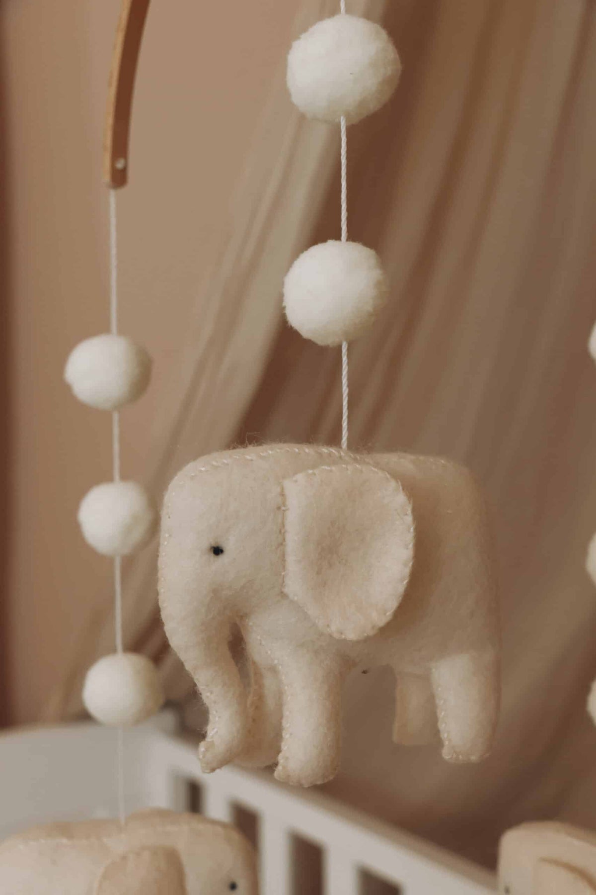 Handgemachtes Elefanten Baby-Mobile