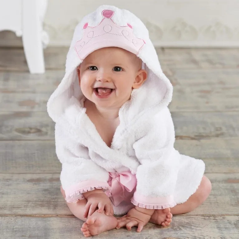 Baby Animal Hooded Bathrobe – Soft & Cozy Towel Robe for Babies & Toddlers