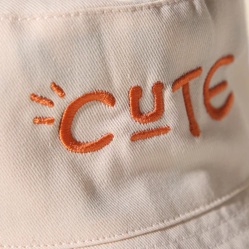 Embroidered Double Sided Baby Bucket Hat