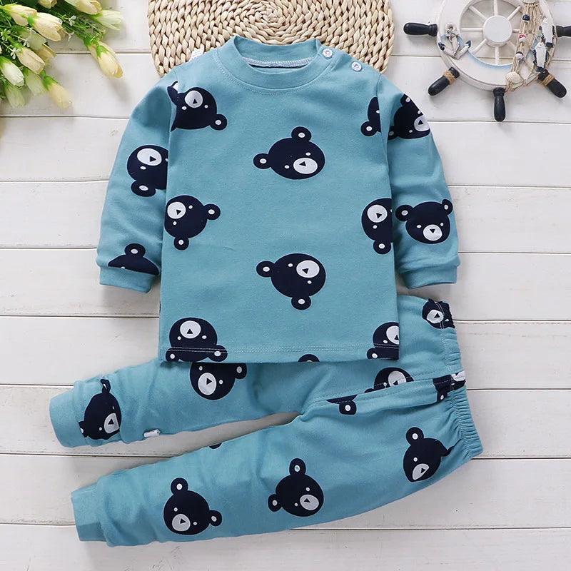 Two Piece Cotton Pajamas