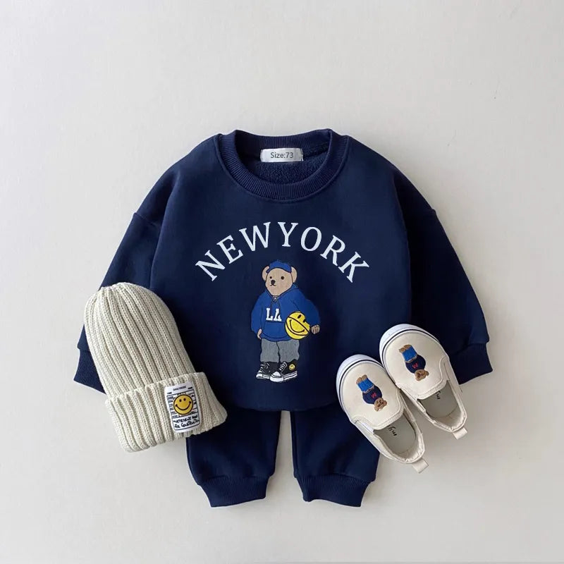 Pants and Sweatshirt Set "New York"