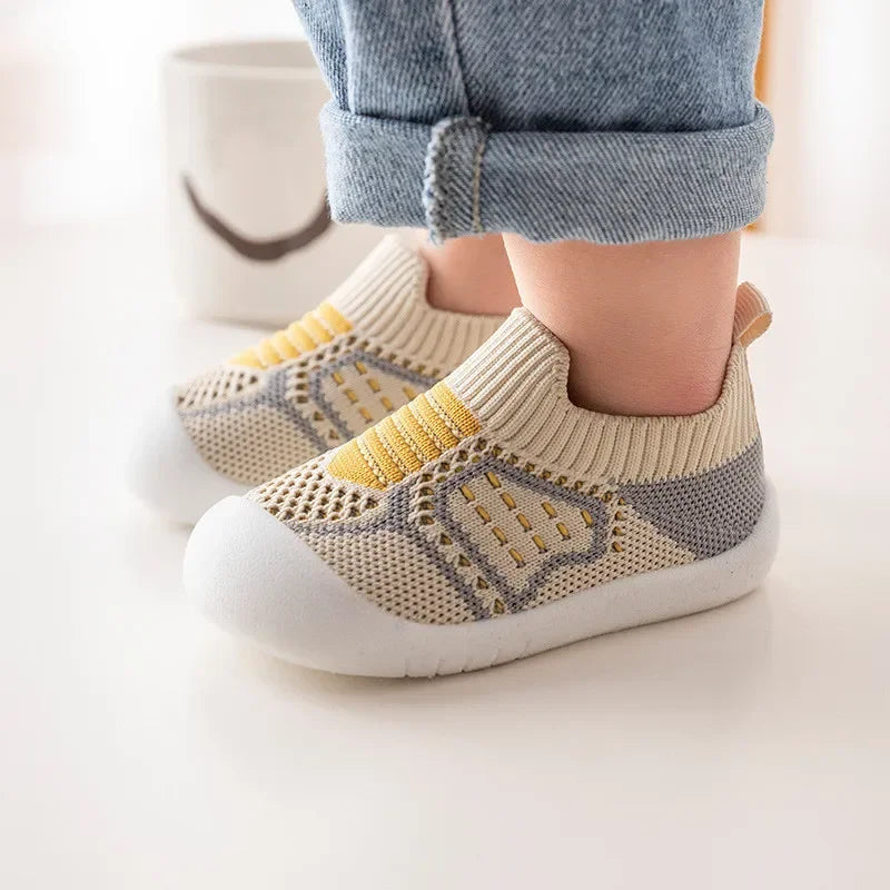 Baby Grip Sneaker-Socks (Non-Slip)