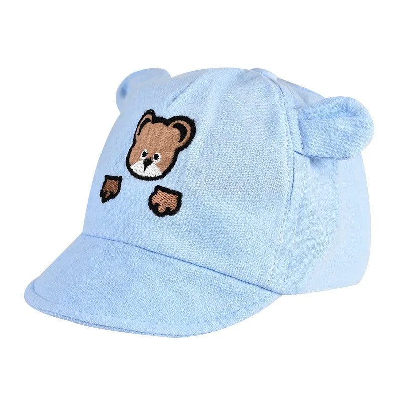 Summer cap with fun animals