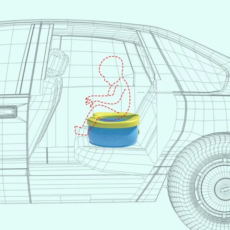 Training Seat Folding Potty