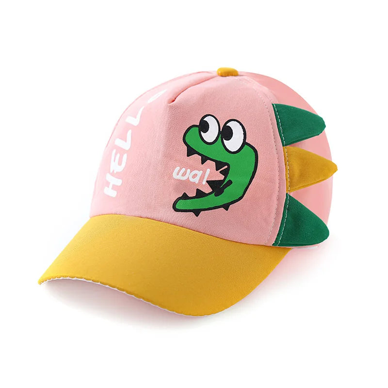 Summer cap with fun animals