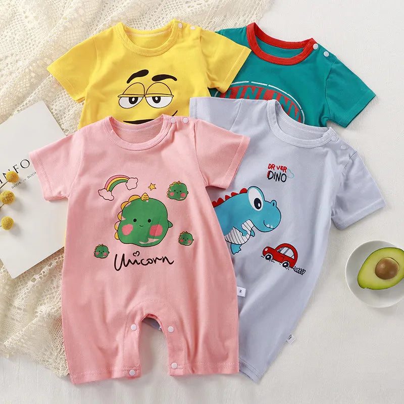Newborn Cotton Onesie – Soft, Breathable & Gentle on Baby Skin