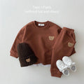 Pants and Sweatshirt Set with Bear