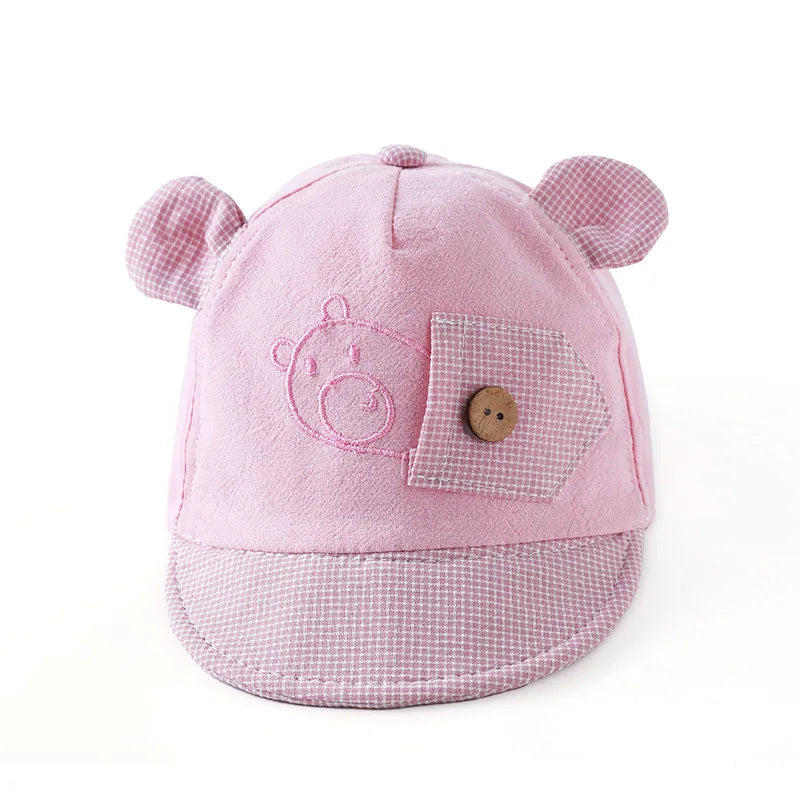 Summer cap with fun animals