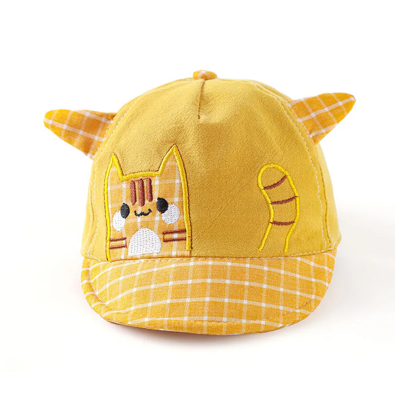 Summer cap with fun animals