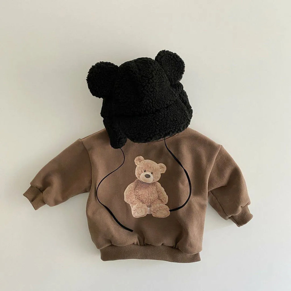 Sweatshirt with Teddy Bear