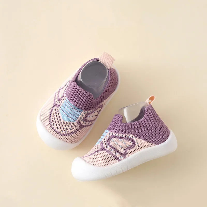 Baby Grip Sneaker-Socks (Non-Slip)