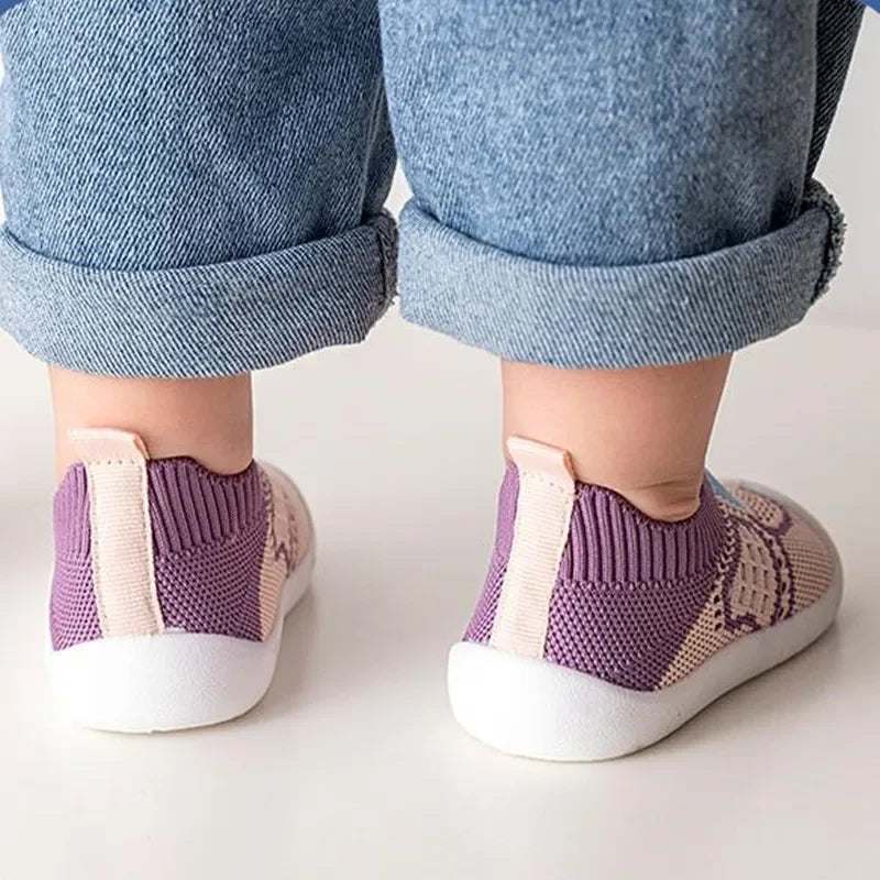 Baby Grip Sneaker-Socks (Non-Slip)