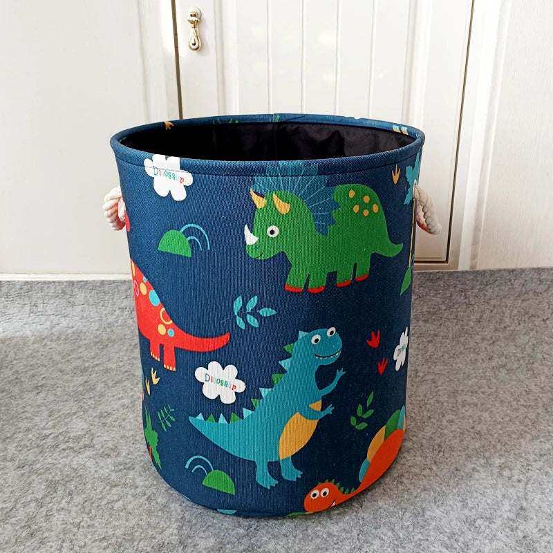 Toy Storage Box with Dinosaurs
