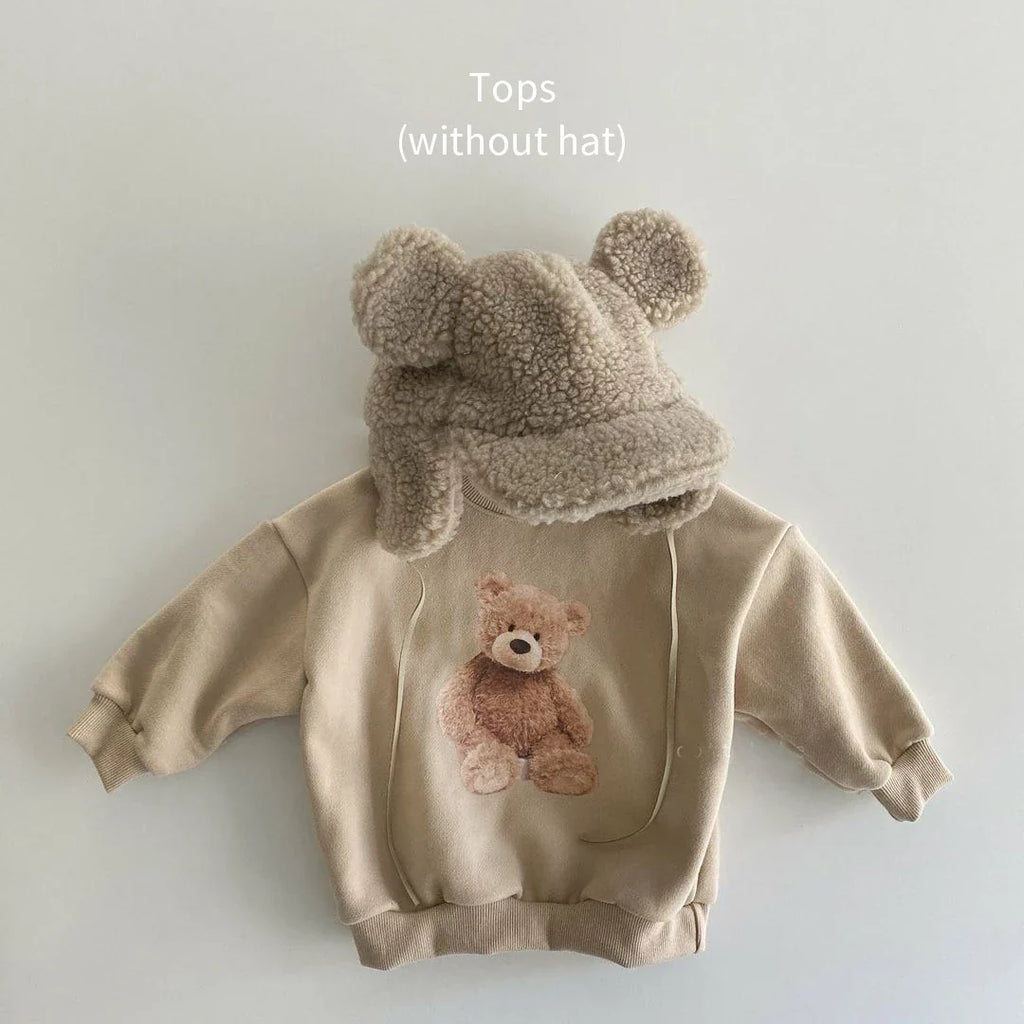 Sweatshirt with Teddy Bear