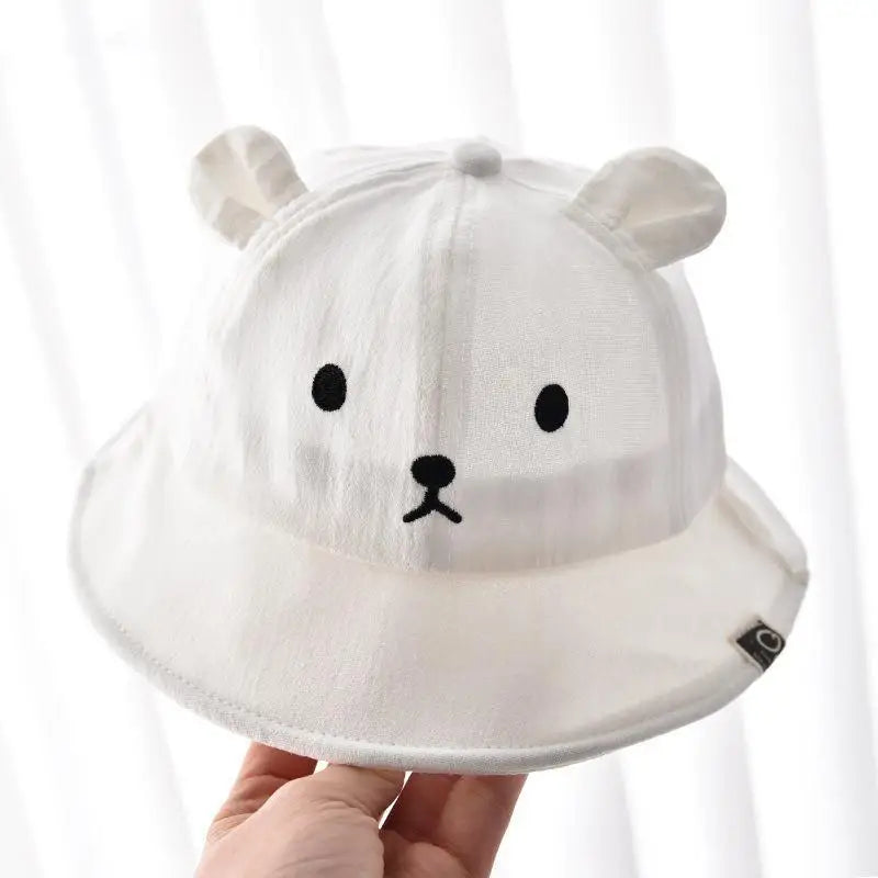 Summer cap with fun animals