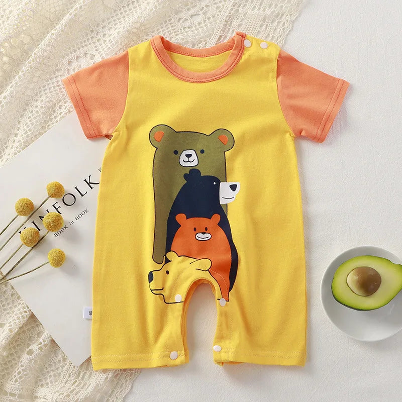 Newborn Cotton Onesie – Soft, Breathable & Gentle on Baby Skin