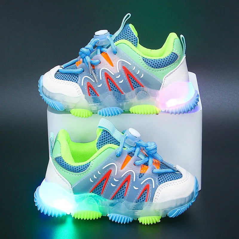 Breathable Running Shoes with LED