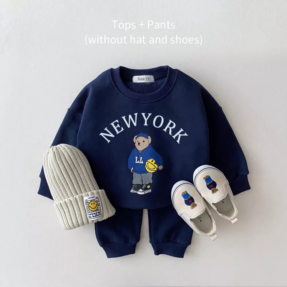 Pants and Sweatshirt Set "New York"