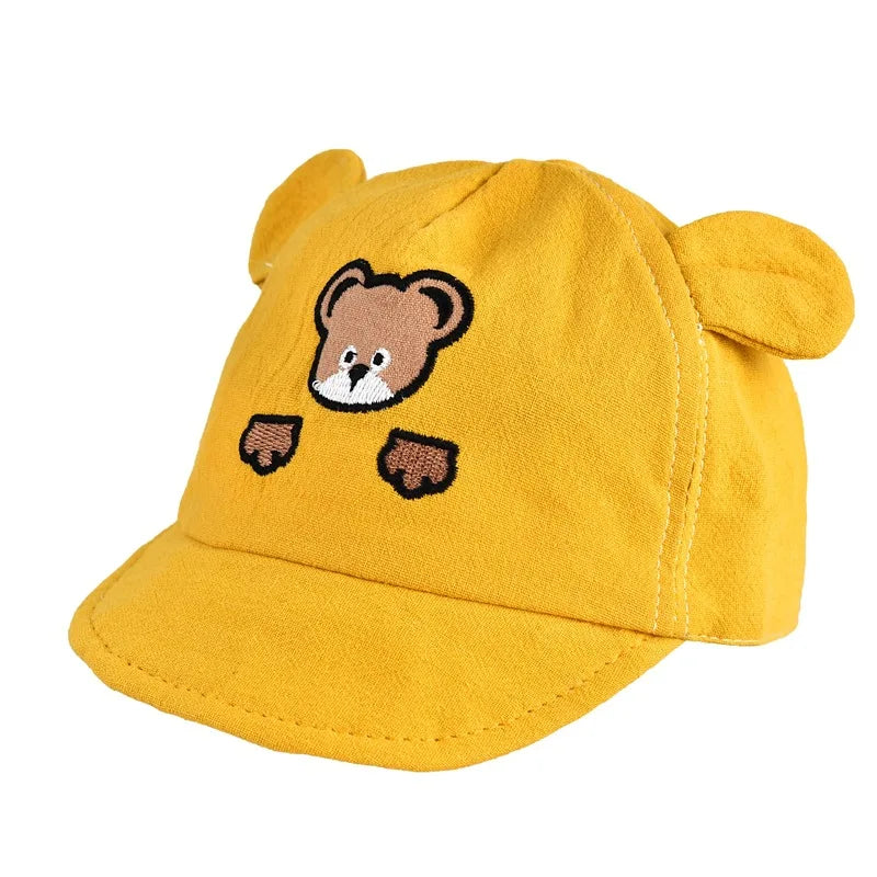 Summer cap with fun animals