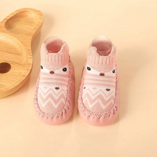 Baby & Toddler Non-Slip Socks with Cork Grip – Safe First Steps