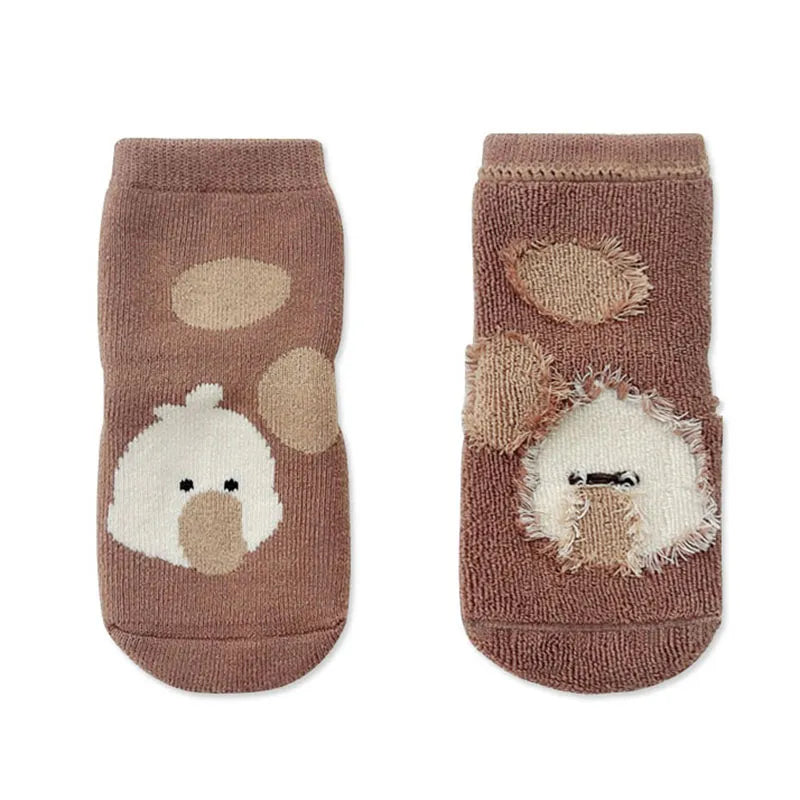 Set of 5 Non-Slip Socks