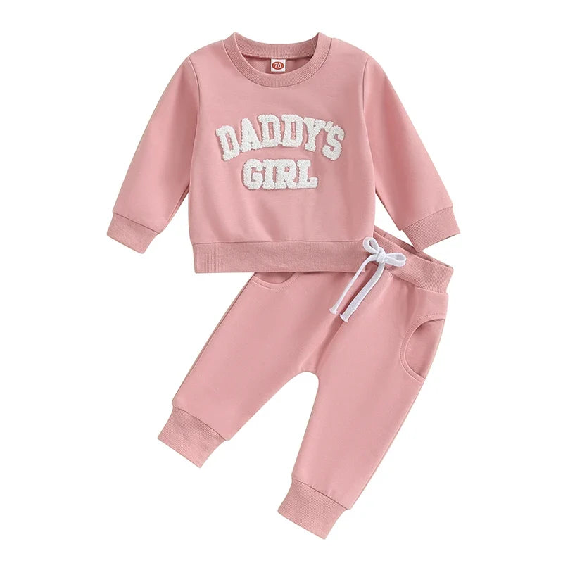 Pants and Sweatshirt Set "Daddy's Girl"