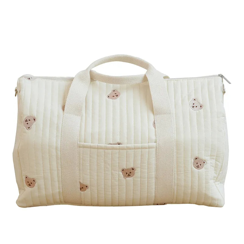Diaper Bag with Shoulder Strap and Pockets
