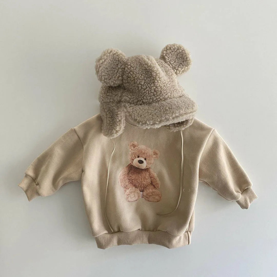 Sweatshirt with Teddy Bear