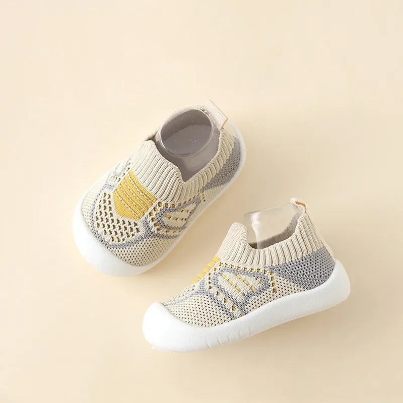 Baby Grip Sneaker-Socks (Non-Slip)