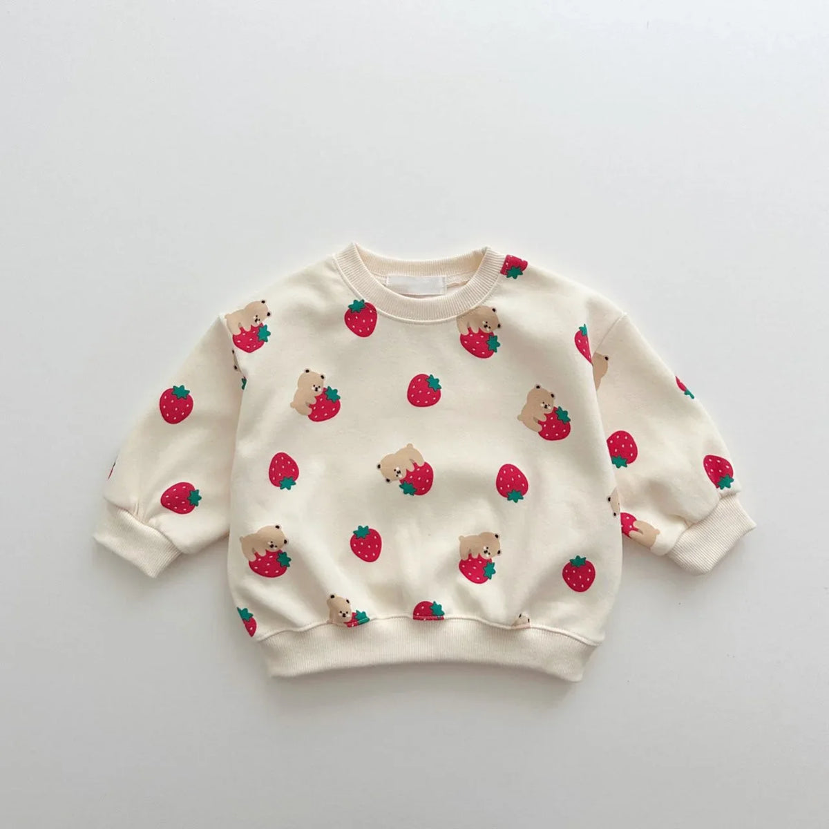 Pants and Sweatshirt Set Strawberries