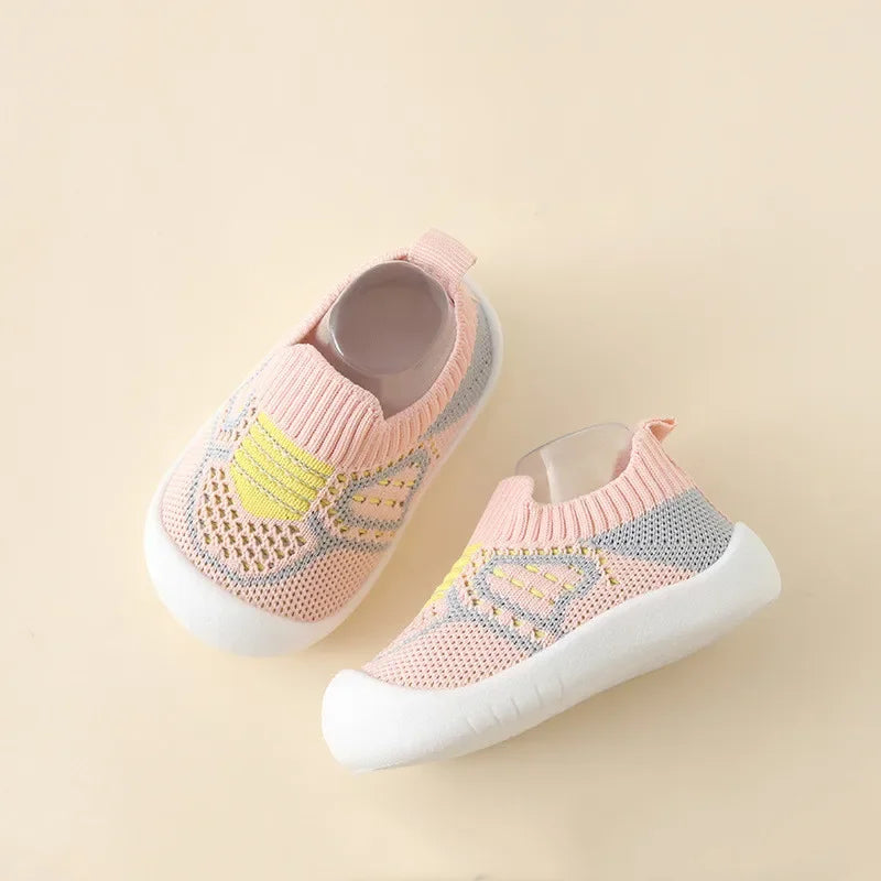 Baby Grip Sneaker-Socks (Non-Slip)