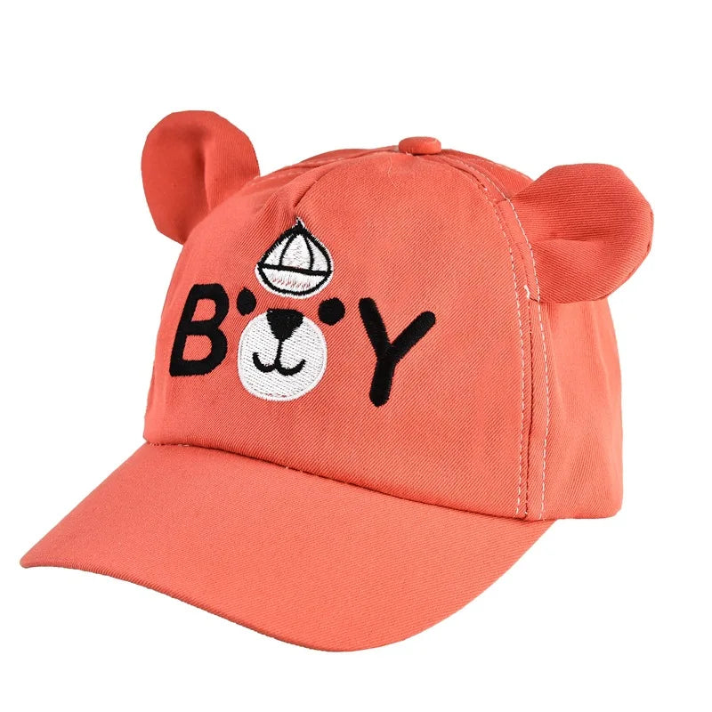 Summer cap with fun animals