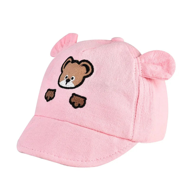 Summer cap with fun animals