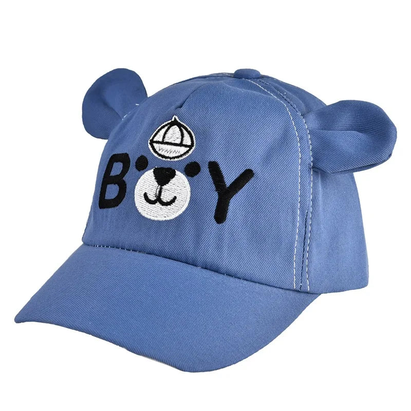 Summer cap with fun animals