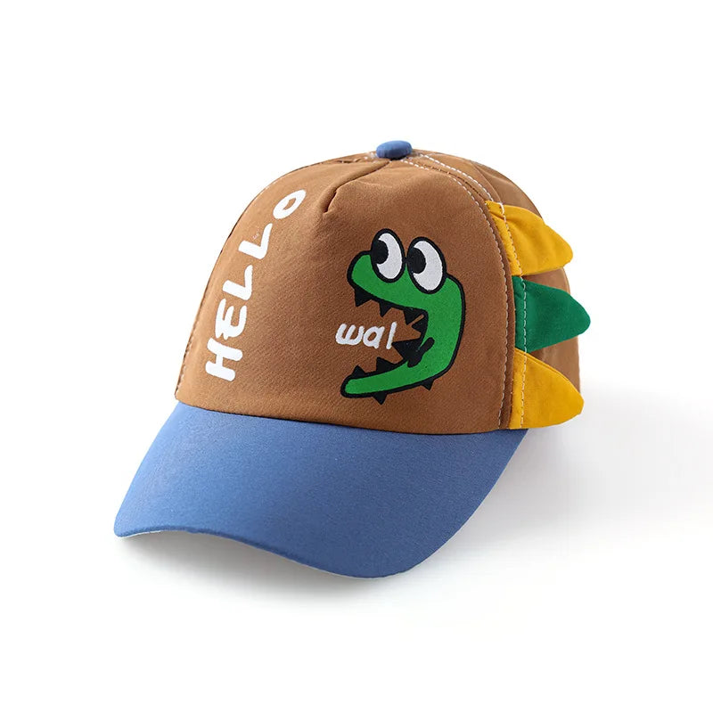 Summer cap with fun animals