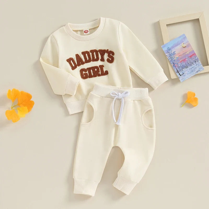 Pants and Sweatshirt Set "Daddy's Girl"