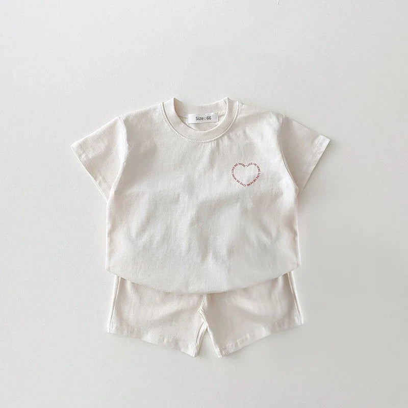 Set T-shirts and Pants Love Me More
