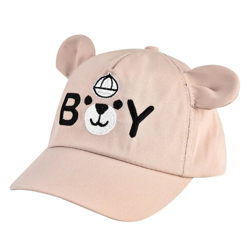 Summer cap with fun animals