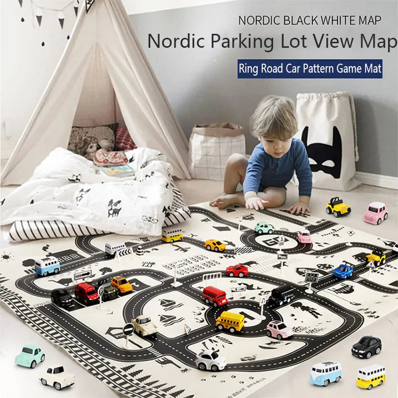 Children's Play Mat "Streets in the City"