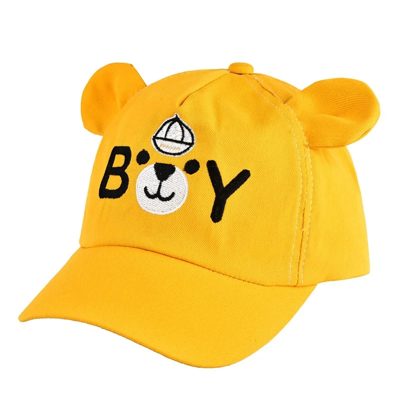 Summer cap with fun animals