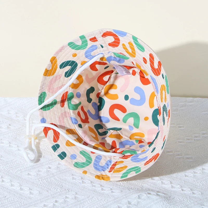 Embroidered Double Sided Baby Bucket Hat