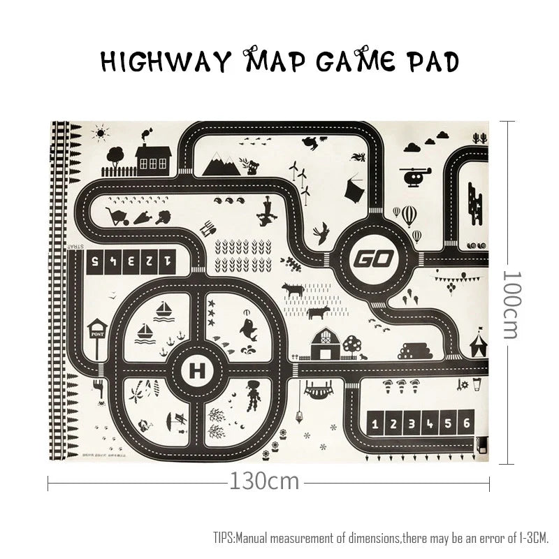Children's Play Mat "Streets in the City"