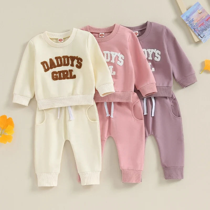 Pants and Sweatshirt Set "Daddy's Girl"