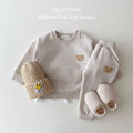 Pants and Sweatshirt Set with Bear