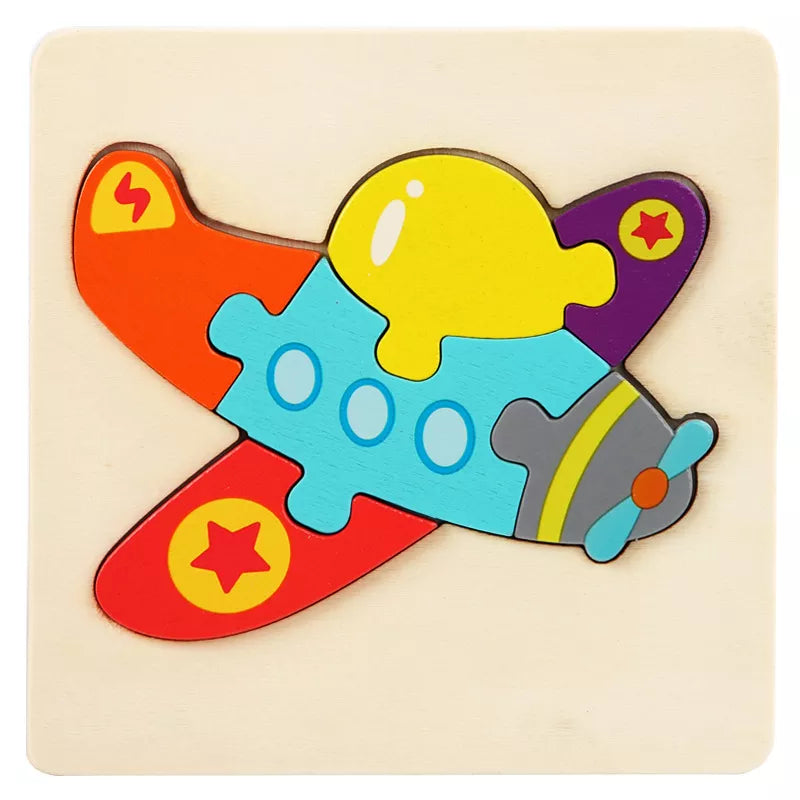 Wooden Toy Tangram