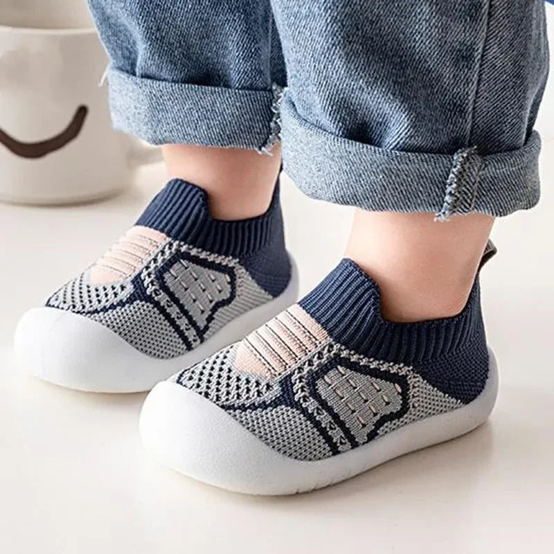 Baby Grip Sneaker-Socks (Non-Slip)